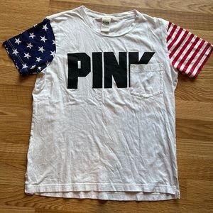 Victoria Secret PINK americana tee